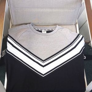 Pink Victoria's secret sweatshirt